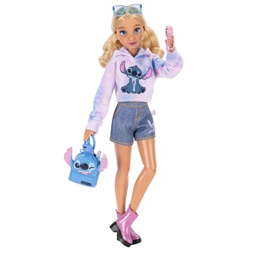 Stitch Fashion Doll - Dark Hair 13 Points of Articulation Two Outfits Ages 6+