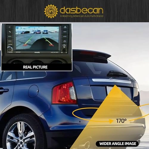 Rear View Park Assist Backup Camera - Compatible with Ford Edge 2011-2015 Lincoln MKX 2011-2013