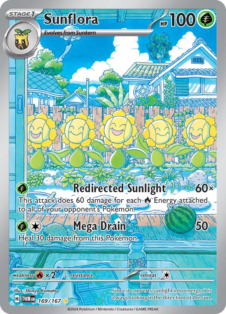 Pokémon Sunflora 169/167