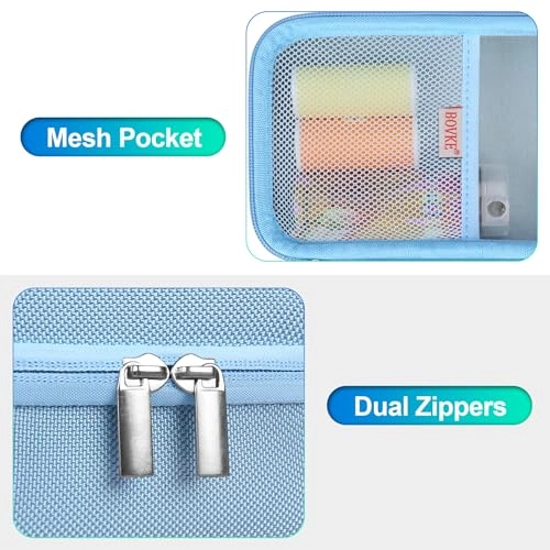 Carrying Case - 14.75 x 12.09 x 9.27 cm Compatible with ESOXOFFORE / GKTZ / WEEFUN / Eveedo / Anchioo / YTETCN