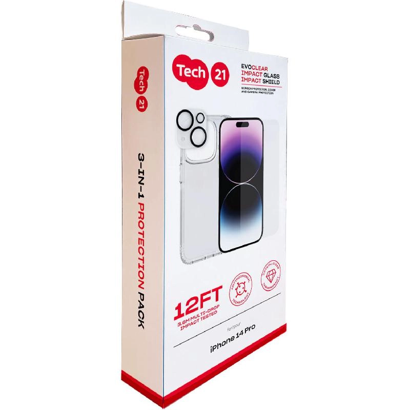 Evo + Impact Glass + Camera Lens Protector - MagSafe Clear for iPhone Air