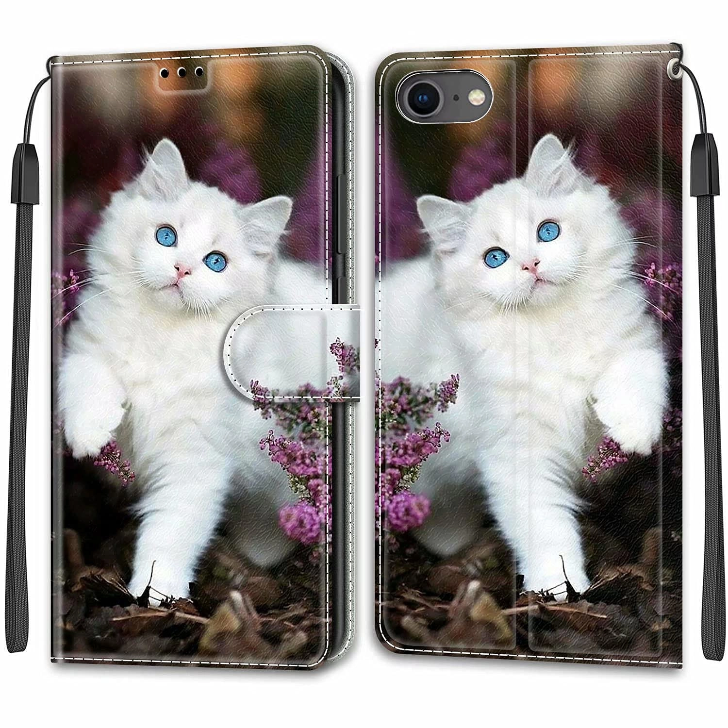 Nadoli Wallet Case Folio for iPhone 6S/6 4.7" - PU Leather + Tpu