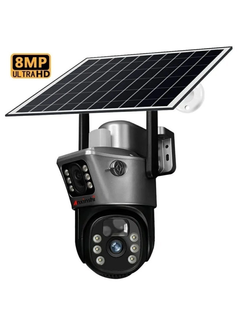 4G Smart Solar Security Camera 8MP