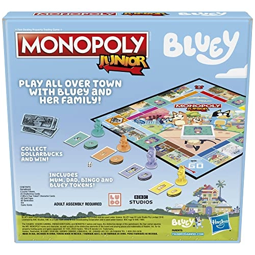Monopoly Junior: Bluey Edition