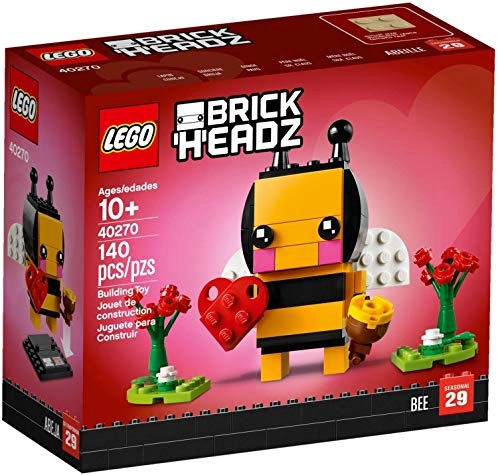 BrickHeadz Valentine's Bee (40270) - Multicolored Collector's baseplate