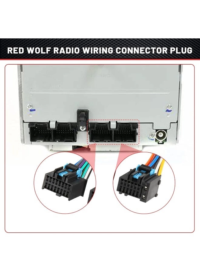 Factory Stock OE Radio Stereo Wire Harness Adapter - GM GMC Chevrolet Pontiac Buick