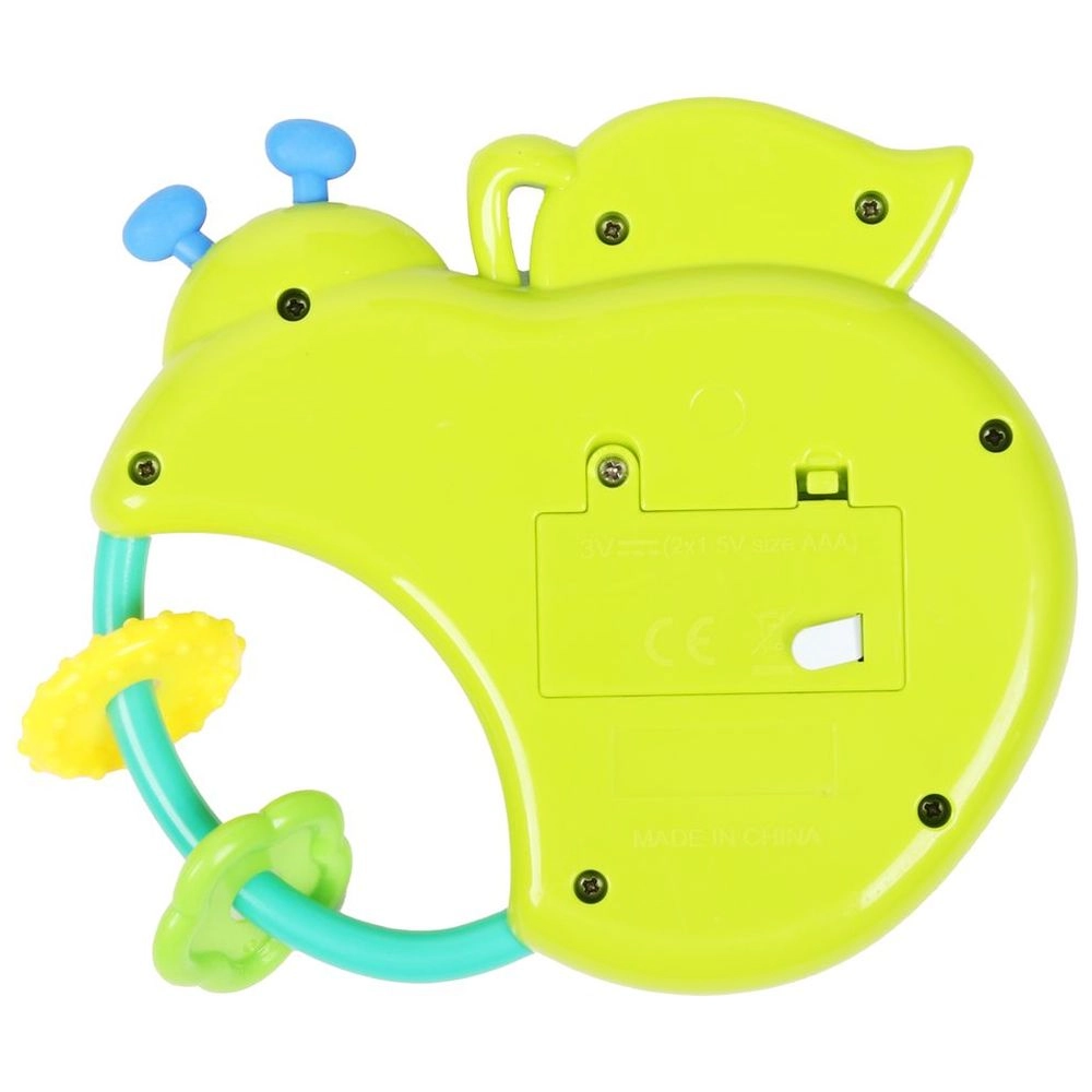 Baby Musical Caterpillar Rattle Teether Toy - Suitable for 3 months and above