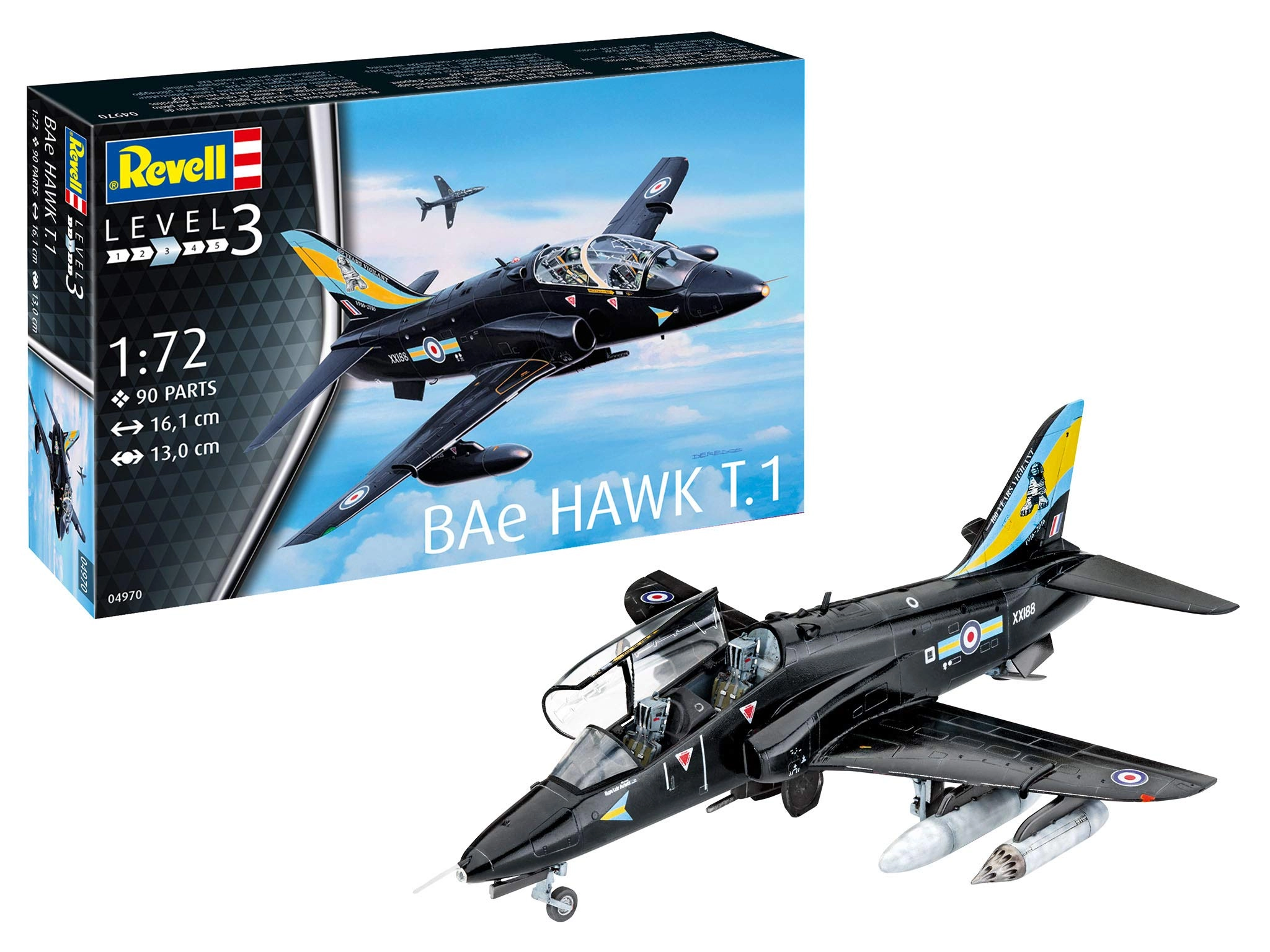 BAe Hawk T.1 Red Arrows Model Kit (04921) - 1:72