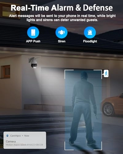 4K PTZ Security Camera