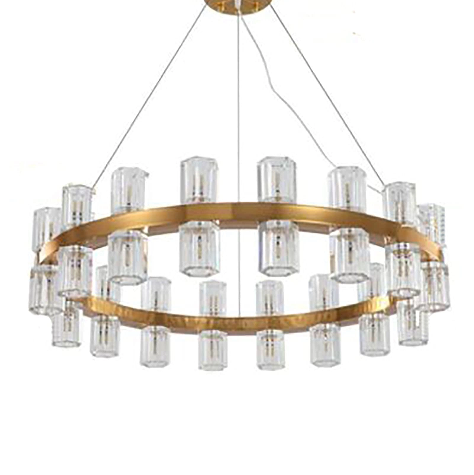 NSXBY G4 Nordic Crystal Chandelier - 24/32/40/48 80*100cm Electroplating gold