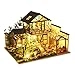 DIY Miniature House Kit - Bamboo Stream Courtyard
