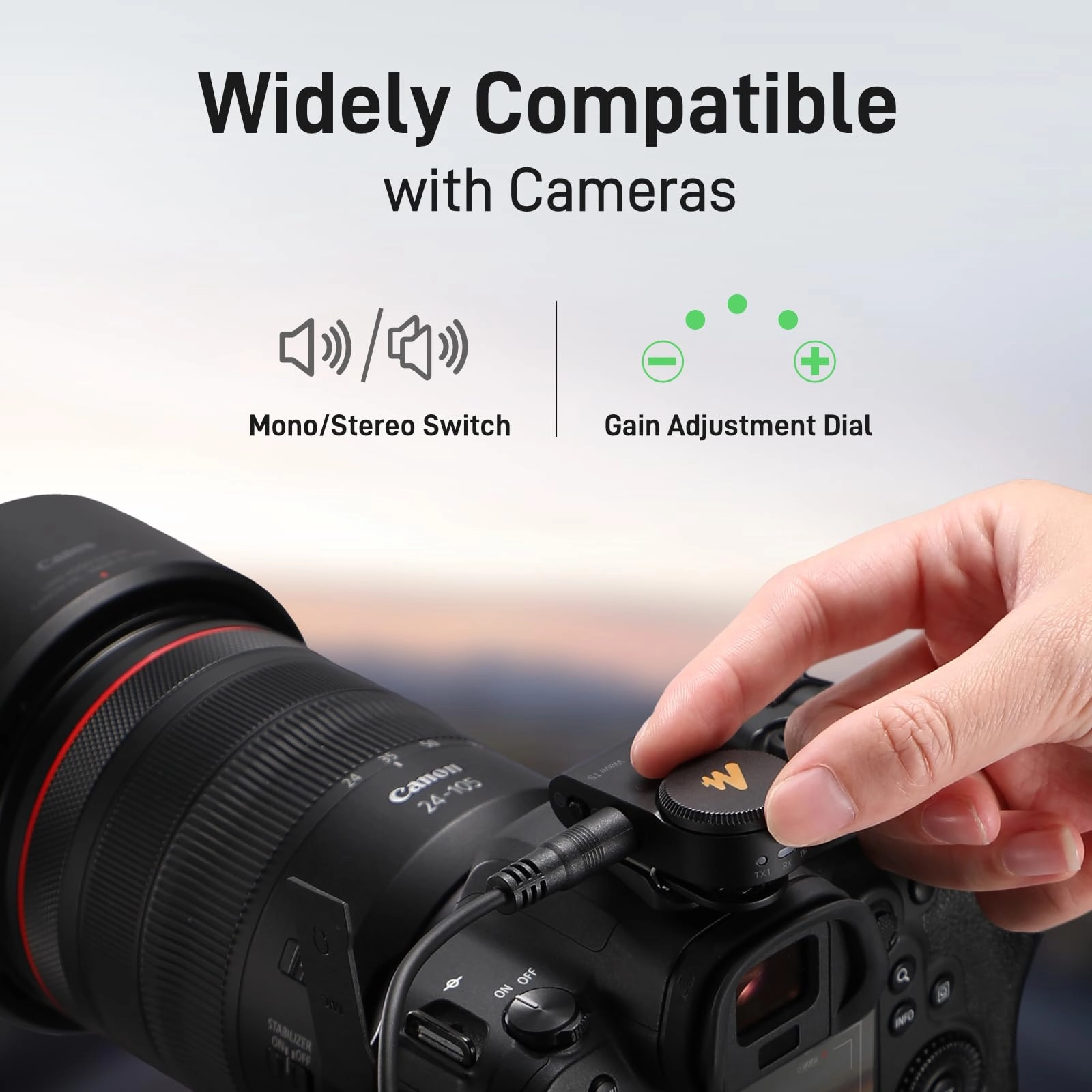 Wave T5 Combo Wireless+Lightning+USB Microphone