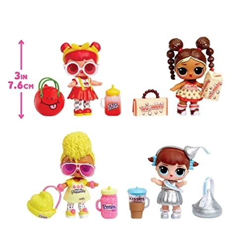 Loves Mini Sweets Dolls - 4-Pack 32 Surprises