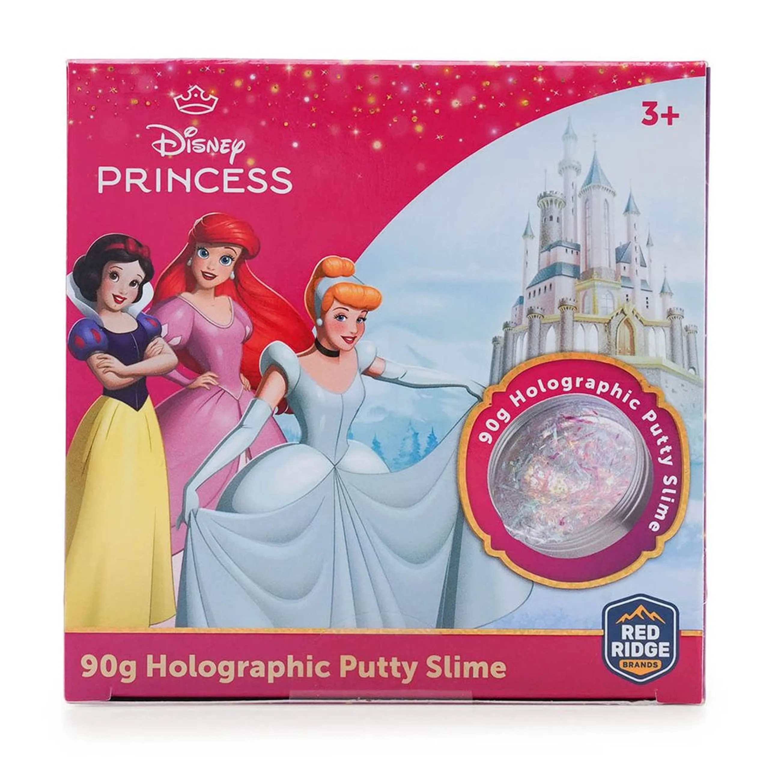 SLIME SQUAD Disney Princess Holographic Putty Slime - 3 years & above