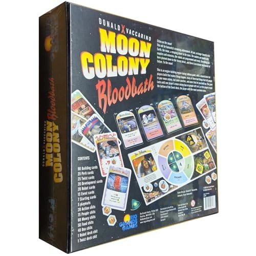 Moon Colony Bloodbath - Strategy Card Game Space Survival