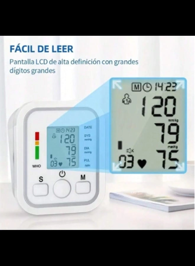 Blood Pressure Monitor - Digital Wrist Automatic Cuff
