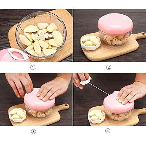 Safety Hand Chopper - 400ml 3 blades