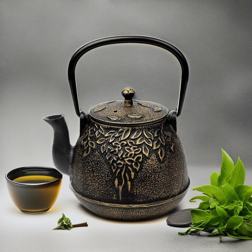 Cast Iron Teapot - 1200 Milliliters
