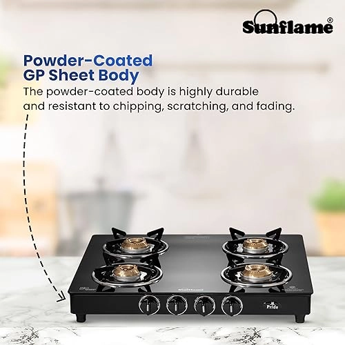 Pride PRIDE 4 BURNER GAS Cooker