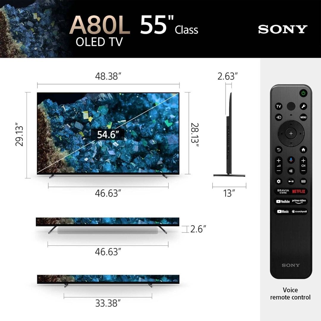 XR-55A80L - 55 inch
