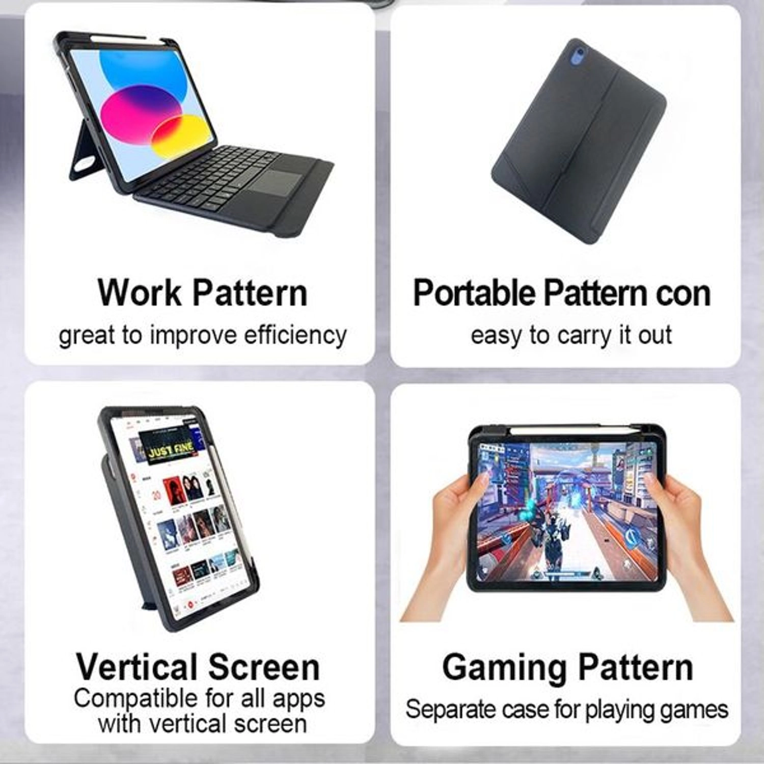 Keyboard Case for iPad 10.9-inch