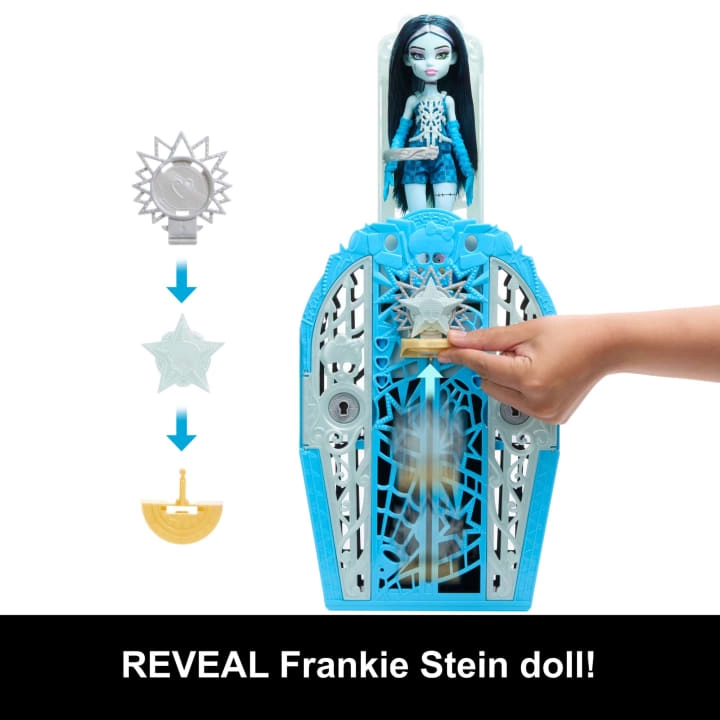 Frankie Stein Doll - Skulltimates Secrets Hauntlywood Series Ages 4+