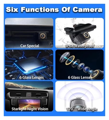 Car Rear View Camera - Night vision 1920 x 1080P