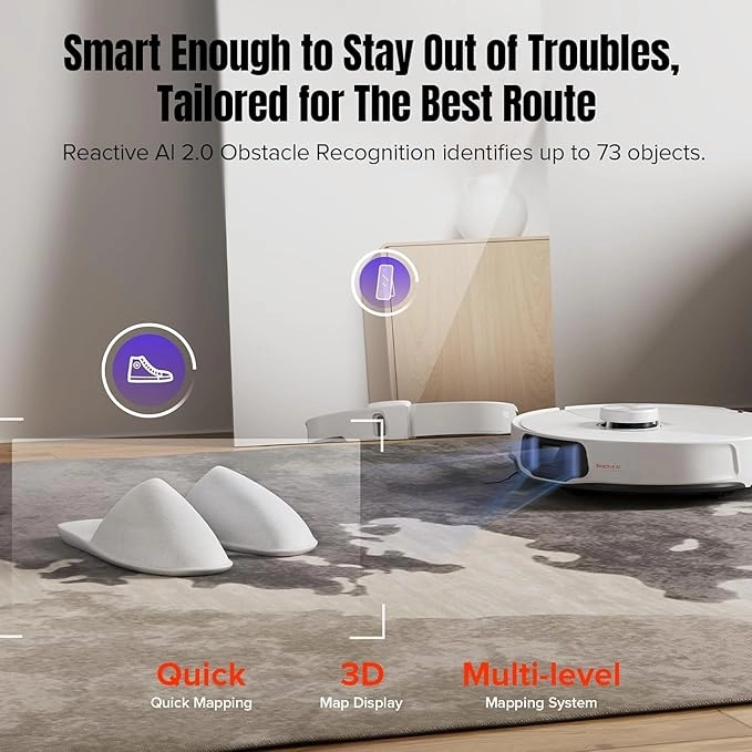 Ultra S8 MaxV - Sonic Mop, All-in-One Dock