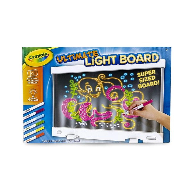 Crayola Ultimate Light Board - 6 Markers LEDs