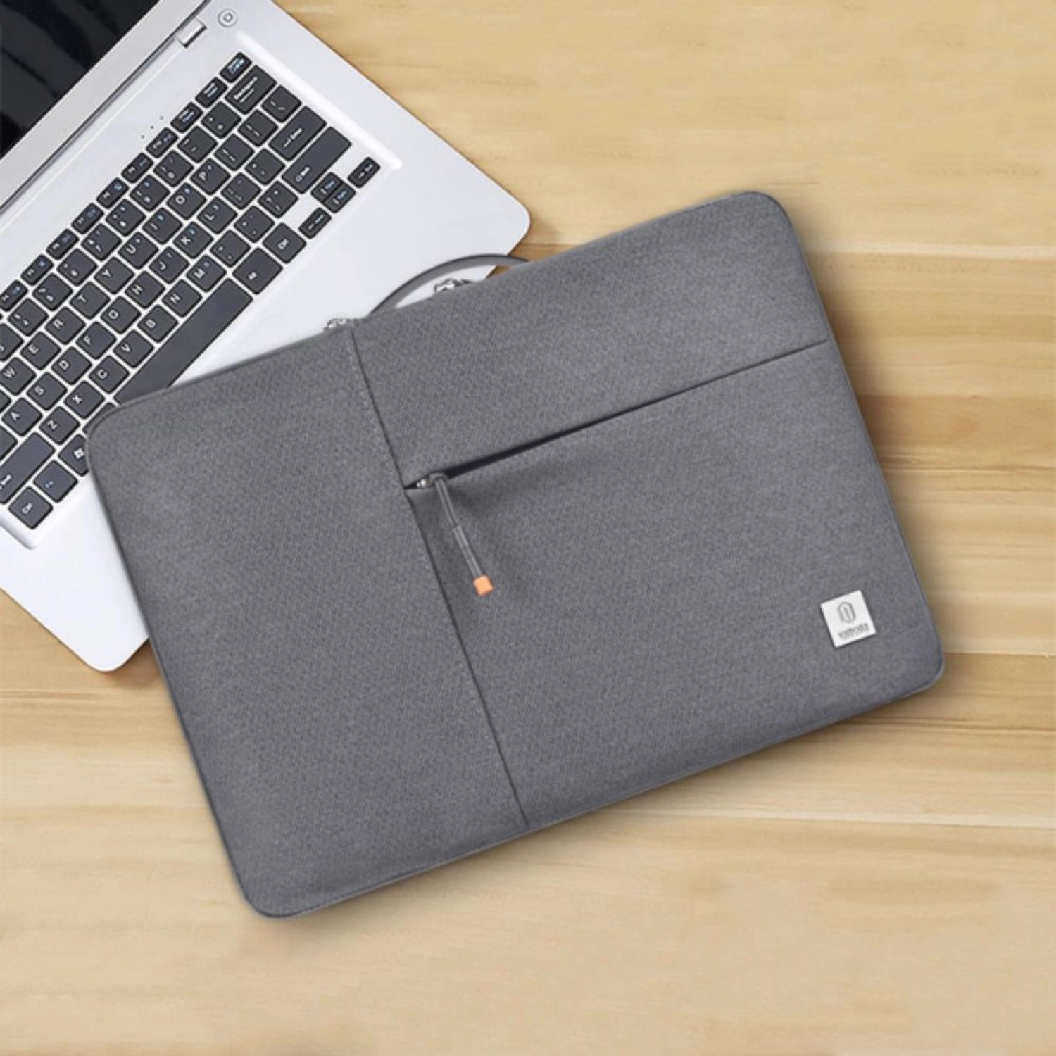 Alpha Double Layer Sleeve Bag for 15.6-Inch Laptop