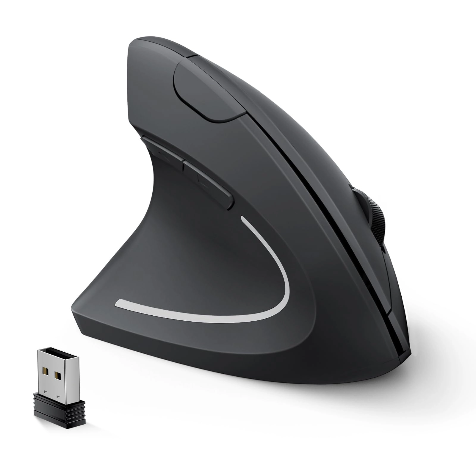 Lekvey Left Handed Ergonomic Vertical Mouse - Wireless