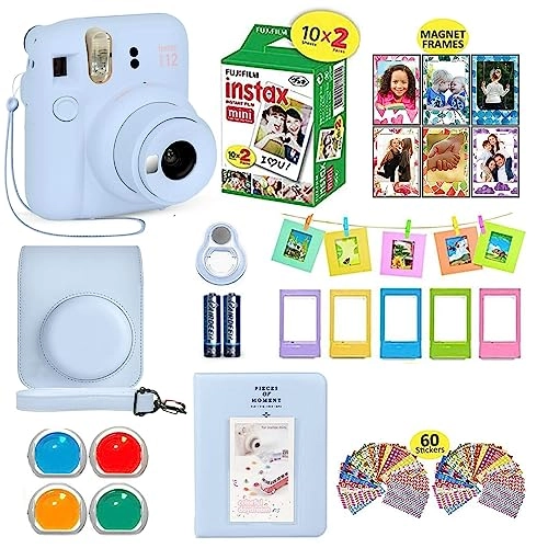 Instax Mini 12 - 2 x 3 Pastel Blue