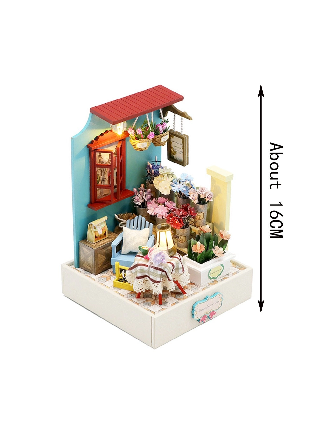 Miniature Doll House - Pink