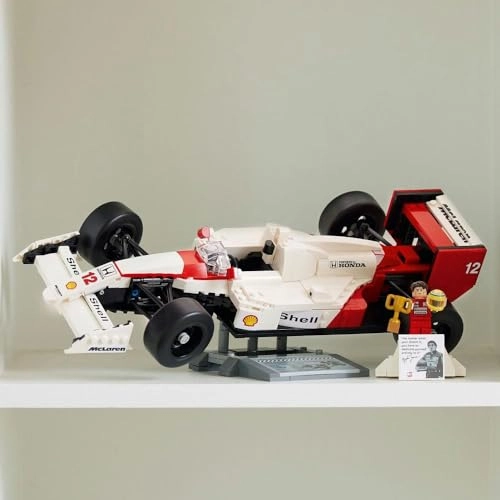Icons McLaren Model Car MP4/4 & Ayrton Senna (10330)