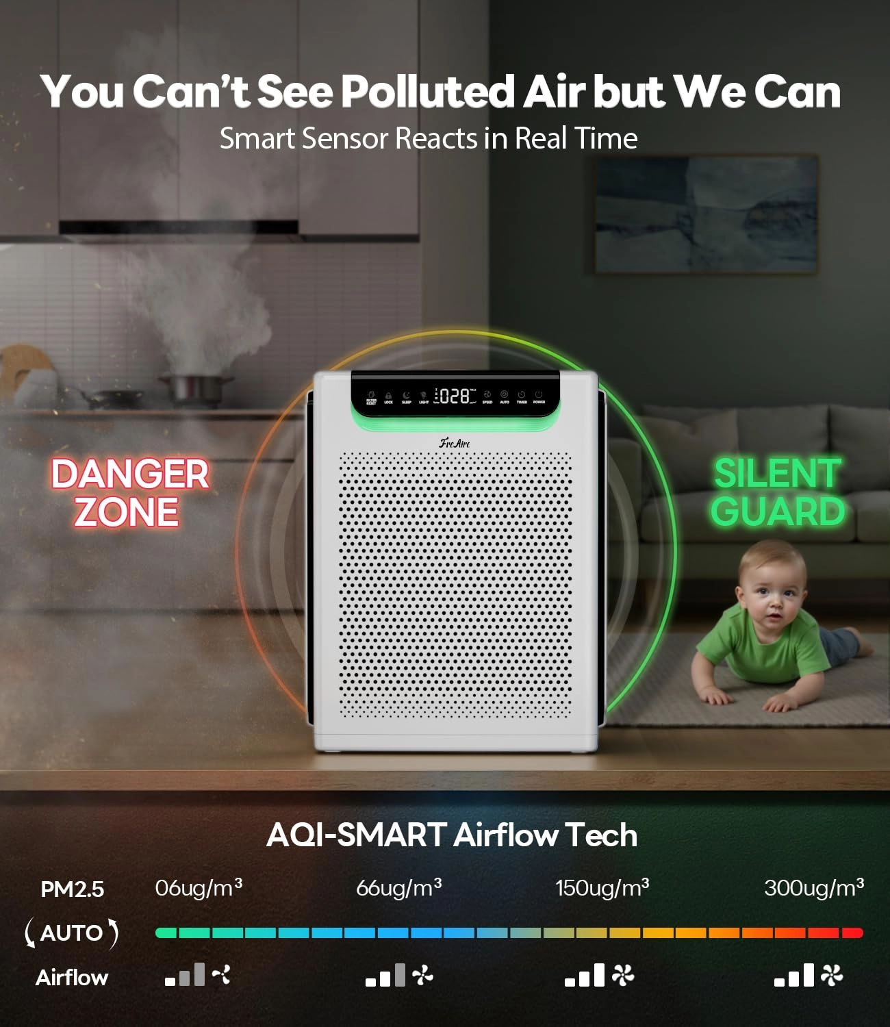 HAP607 - 2600 Ft² 22dB