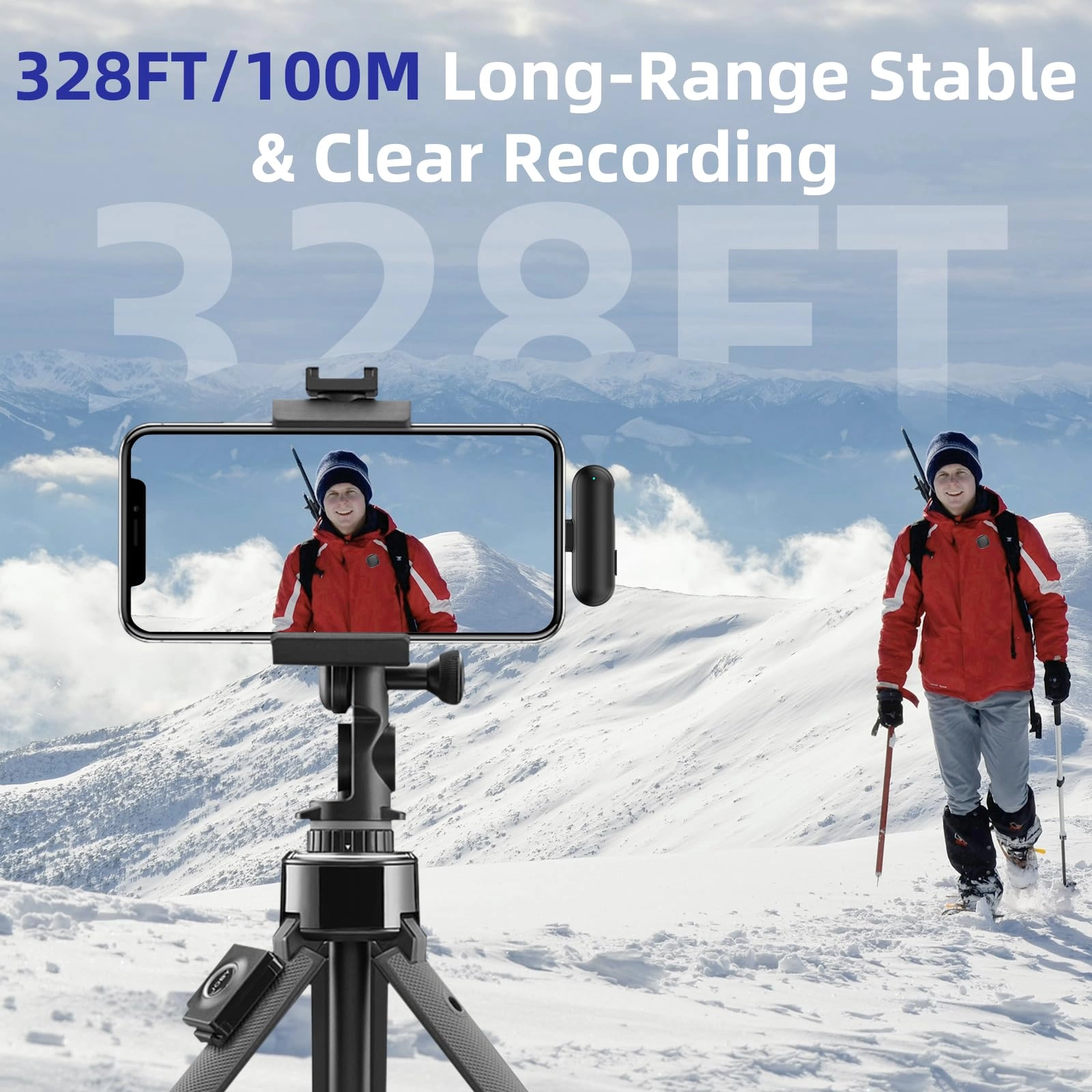 wireless lavalier micorphone for iphone - 2*Lavalier Microphone