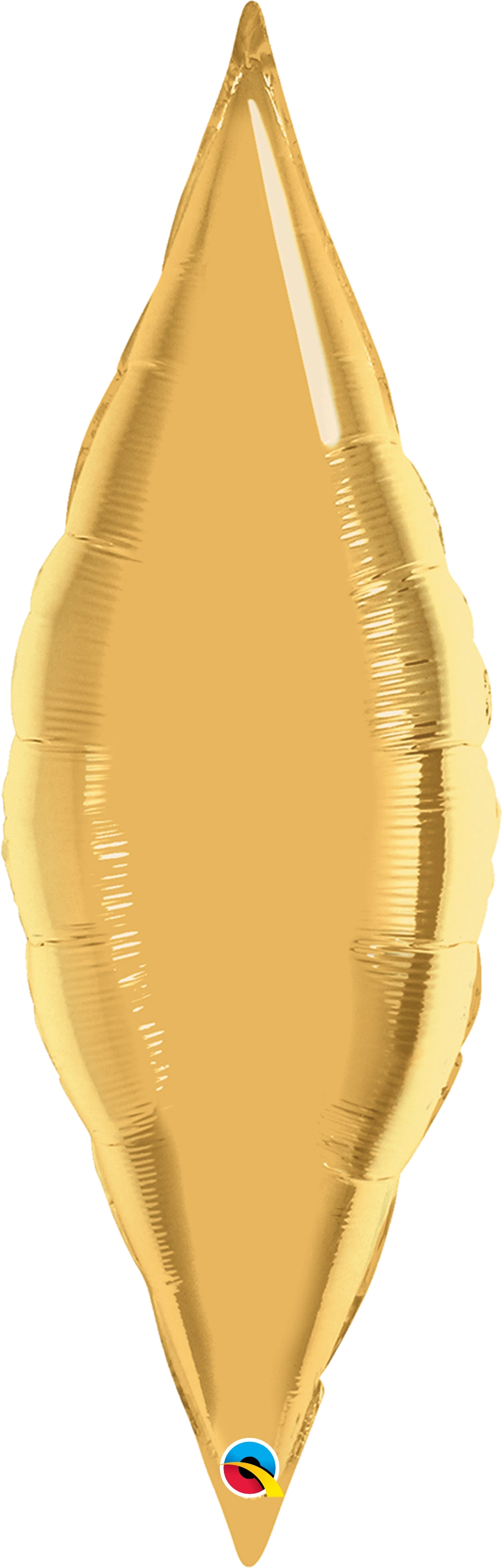 Qualatex Taper Foil Balloon - 38-Inch Metallic Gold