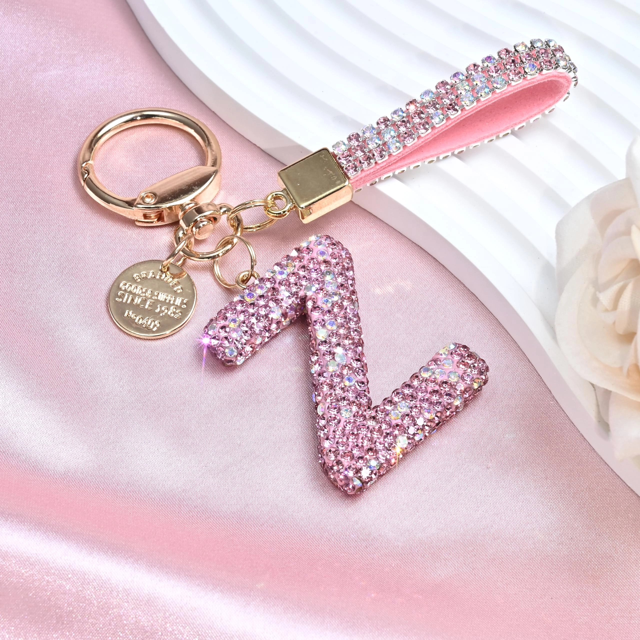Initial Letter Keychain - Letter