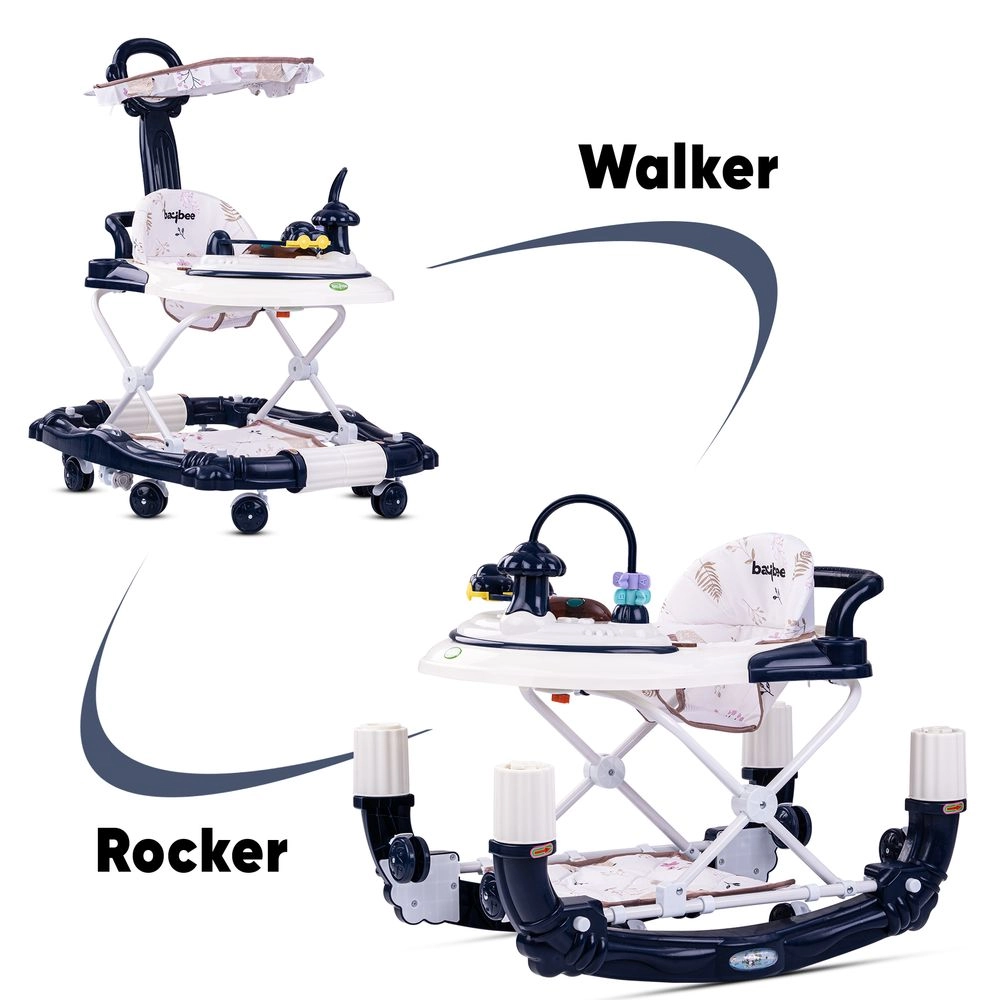 Bulba - 2-In-1 Baby Walker Dark Blue