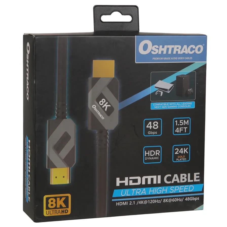 Oshtraco 8K HDMI Cable 1.5m