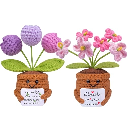 Positive Pocket Hug Flower - 5 x 4 x 1.62 cm