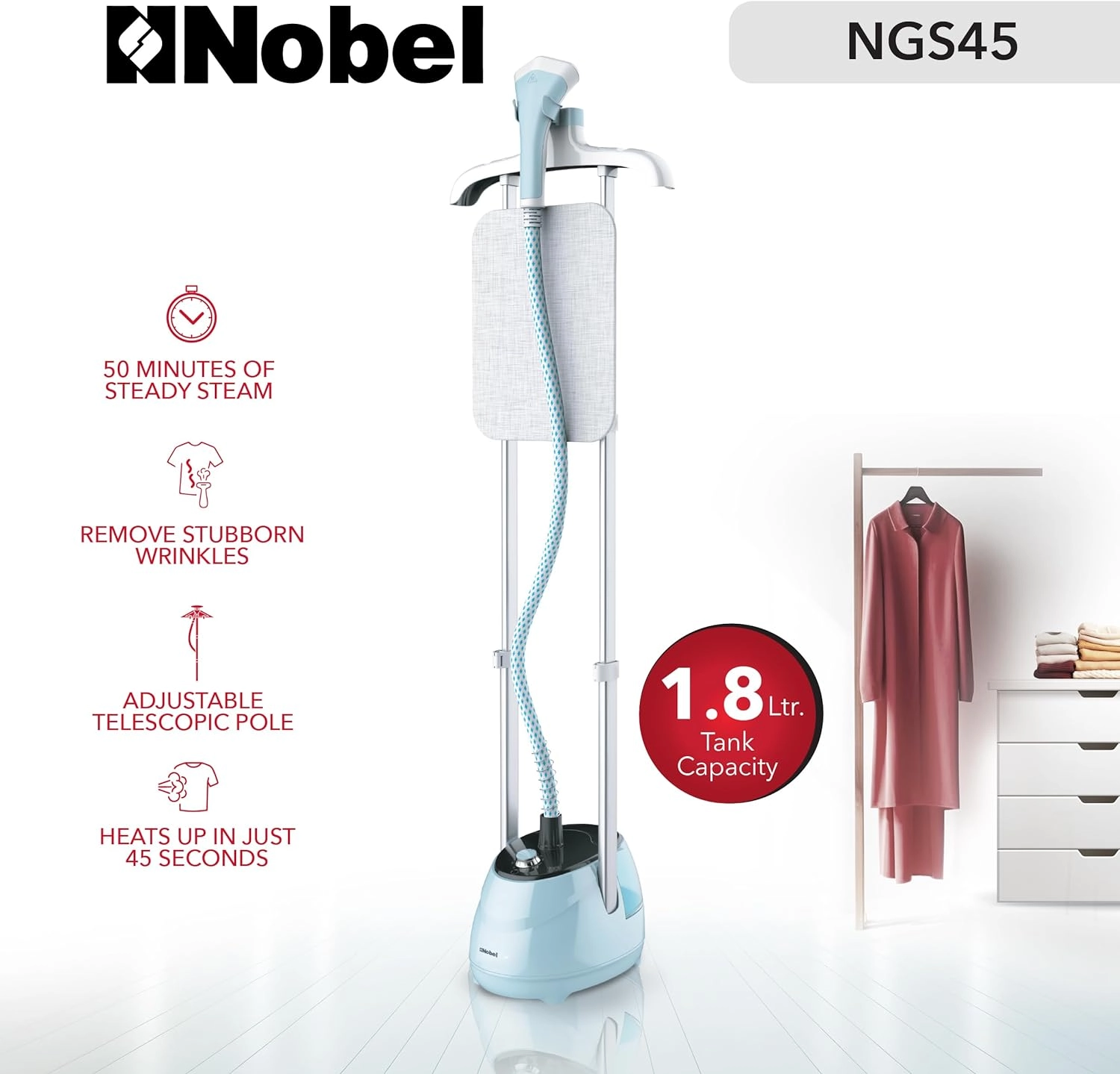 Nobel NGS45 - 1.8 Litre 1800W
