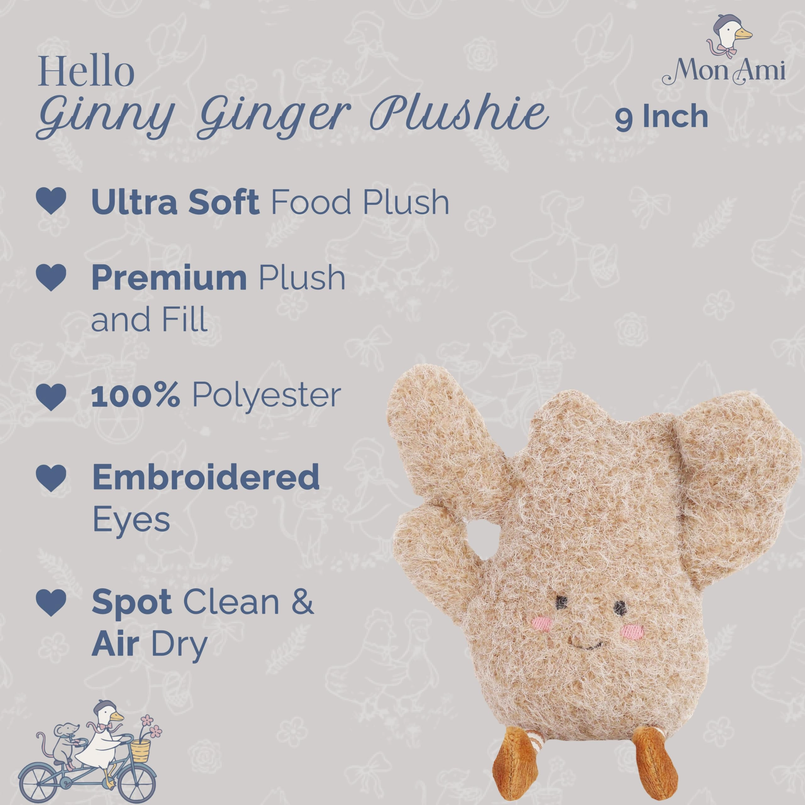 Ginger GINNY GINGER 20 cm Plush