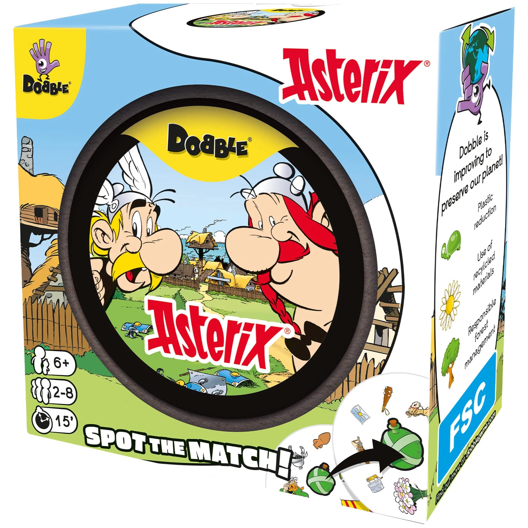 ZYGOMATIC Dobble: Asterix - Action Card Game