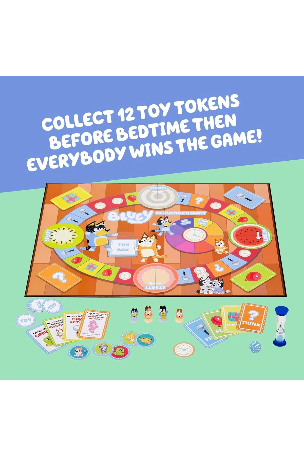 Bluey Scavenger Hunt Game - 3 years+