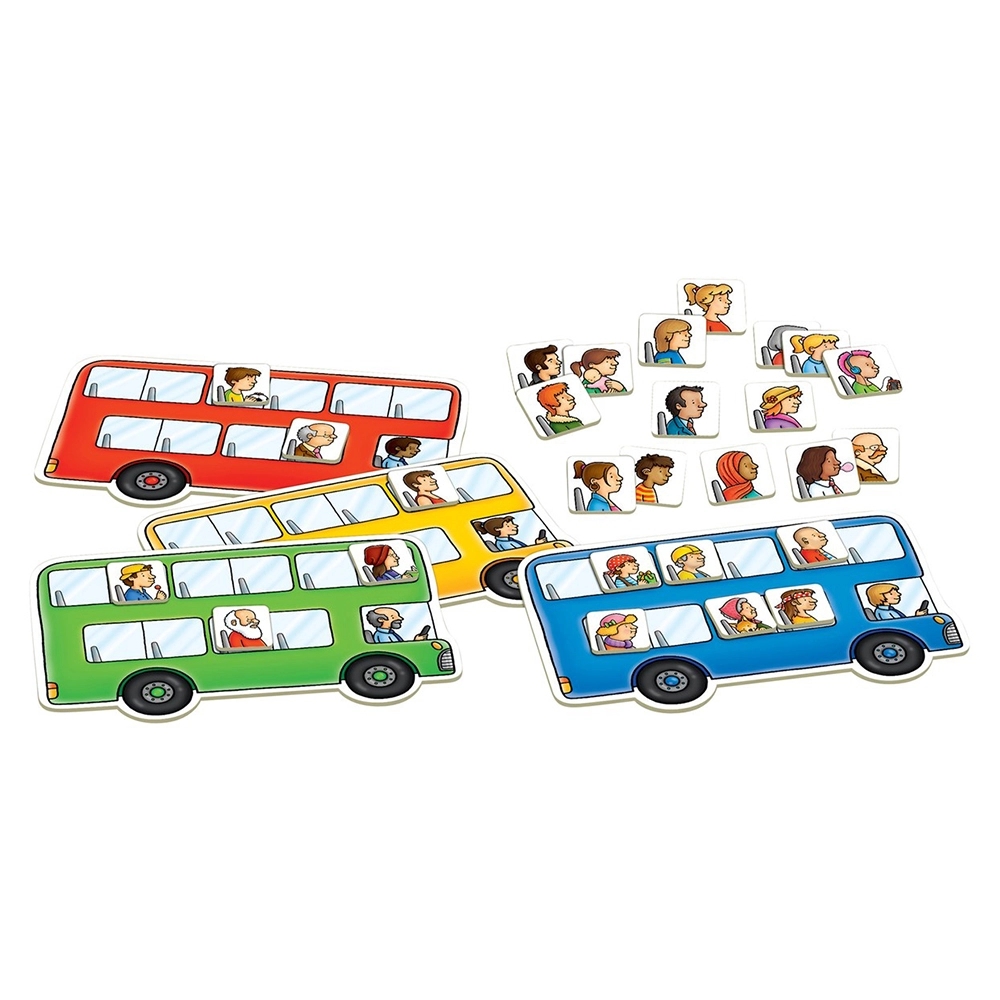 Bus Stop Board Game - 4 to 7 yrs