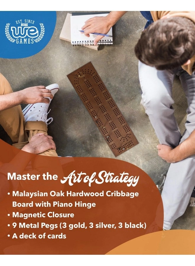 Cribbage Board - Travel Foldable 2 Track Set