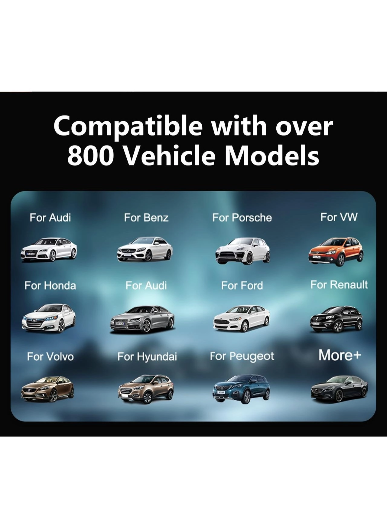 Wireless Android Auto & Apple CarPlay Adapter - Wi-Fi 6 Bluetooth 5.2