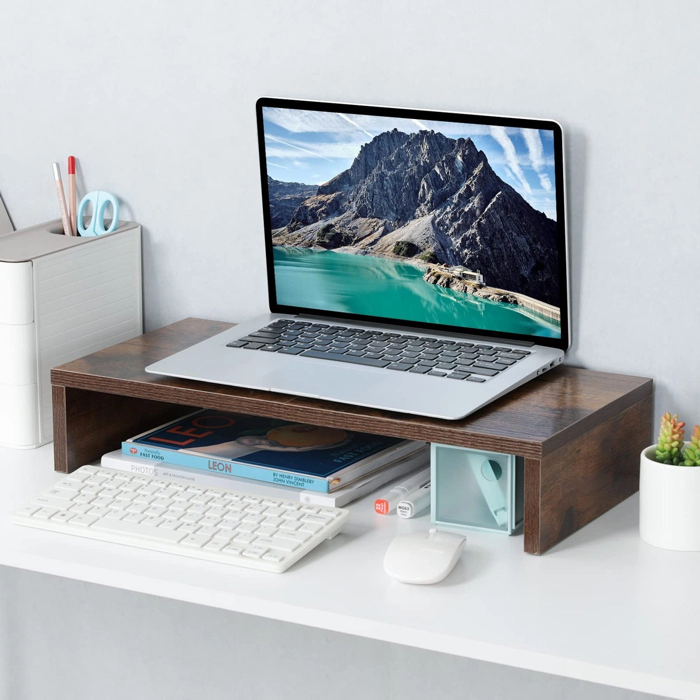 Adjustable Monitor Stand Riser Pack