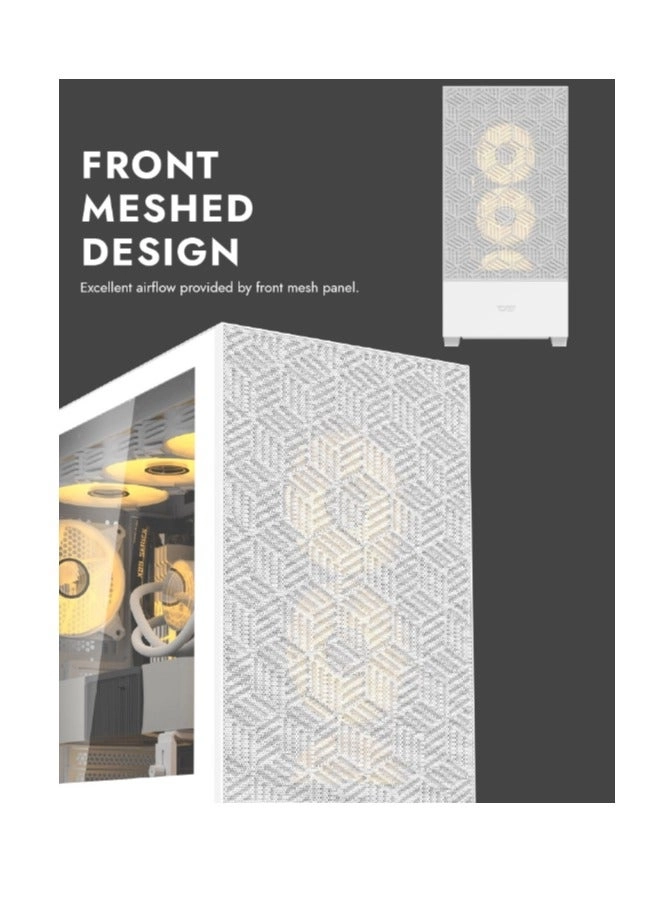 DF5000 - tempered glass panels Mid Tower